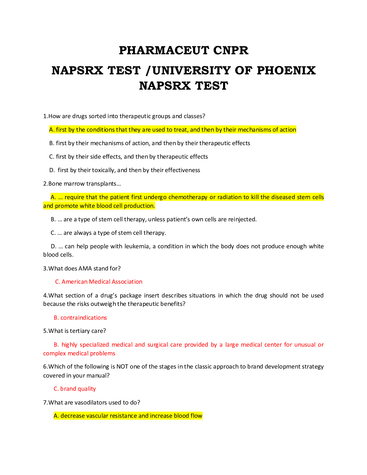 Preview image of PHARMACEUT CNPR NAPSRX TEST document
